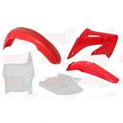 Kit plastique 5 pièces R'Tech origine pour Honda CR 125-250 (2004-2007)