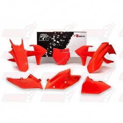 Kit plastique 6 pièces R'Tech orange pour KTM (2016-2017)