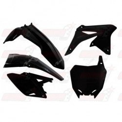 Kit plastique 5 pièces R'Tech noir pour Suzuki RMZ 250 (2010-2017)