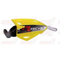 Protège-mains R'Tech Vertigo couleur jaune RMZ avec kit montage alu