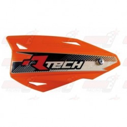 Protège-mains R'Tech Vertigo couleur orange K avec kit montage
