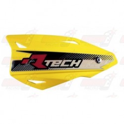 Protège-mains R'Tech Vertigo couleur jaune RMZ avec kit montage