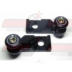 Pions de bras oscillant avec platine R&G Racing pour Yamaha YZF 125R (2008-2013)