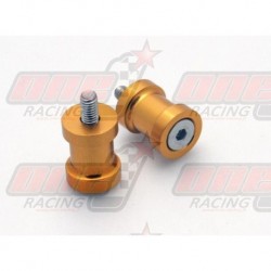 Pions de bras oscillant R&G Racing M8 couleur Or