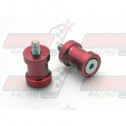 Pions de bras oscillant R&G Racing M8 couleur Rouge