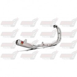 Ligne complète inox Akrapovic Racing Line S-Y2R1-CUBSS pour Yamaha YZF-R3 (2015-2018)