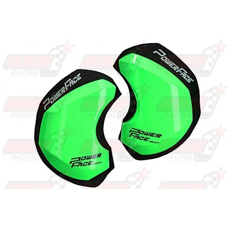 Sliders bois Power Face Race couleur vert