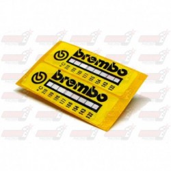 Stickers de température d'étrier Brembo Racing de 132°C à 171°C (Lot de 10 stickers)