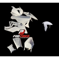 Carénage complet fibre racing avec lèche roue avant Pro Fiber pour Bmw S1000RR (2015-2018)