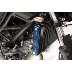 Protection de radiateur Gilles Tooling bleu pour Suzuki SV 650 (2017-)