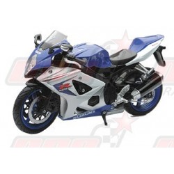 Modèle réduit 1/12 Suzuki GSXR 1000 bleu/blanc