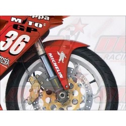 Lèche roue avant fibre Plastic Bike pour Cagiva Mito 125 EV / Mito SP525