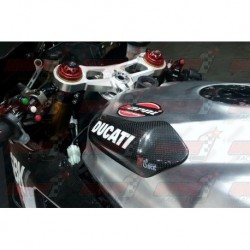 Protections de réservoir carbone Plastic Bike pour Ducati 1199 Panigale (2012-2014)