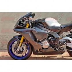 Carénage racing carbone Plastic Bike pour Yamaha YZF-R1 / YZF-R1M (2015-2018)