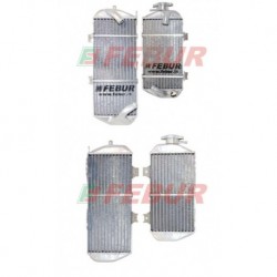 Paire de radiateurs eau/huile racing Febur pour Honda CRF 250 R (2010-2013)
