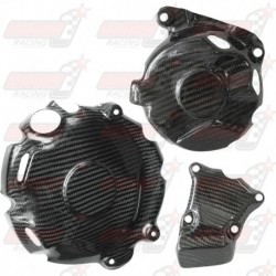 Kit de protection moteur carbone Alpha Racing pour BMW S1000RR