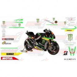 Kit déco réplica Yamaha Moto GP Tech3 2014