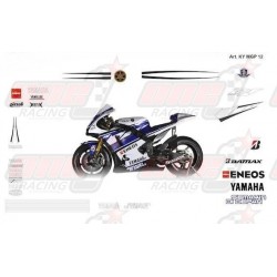 Kit déco réplica Yamaha Moto GP 2012