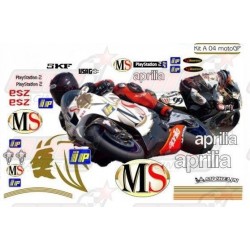 Kit déco réplica Aprilia MS Moto GP 2004