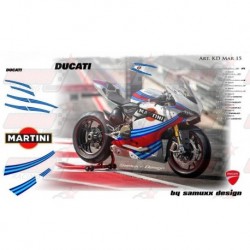 Kit déco WGM Martini Tribute pour Ducati Panigale