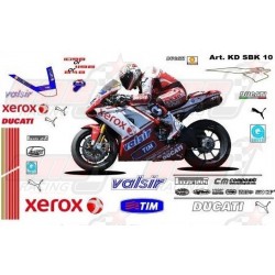 Kit déco réplica Ducati SBK 2010 Xerox