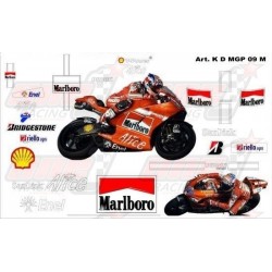 Kit déco réplica Ducati Moto GP 2009 Marlboro