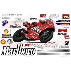Kit déco réplica Ducati Moto GP 2007 Marlboro