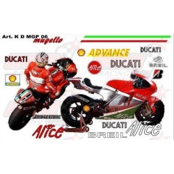 Kit déco réplica Ducati Moto GP 2006 Mugello