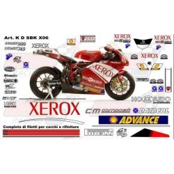 Kit déco réplica Ducati SBK 2006 Xerox