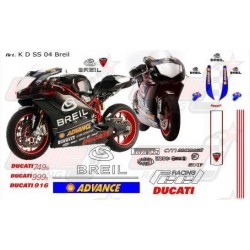 Kit déco réplica Ducati SuperSport 2004 Breil