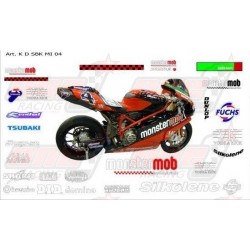 Kit déco réplica Ducati SBK 2004 Monstermob