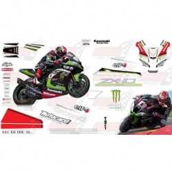 Kit déco réplica Kawasaki SBK 2016