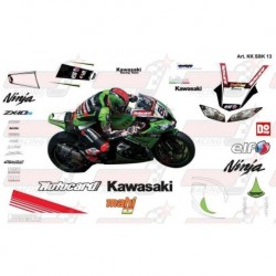 Kit déco réplica Kawasaki SBK 2013 Tom Sykes