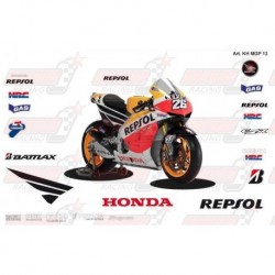 Kit déco réplica Honda Moto GP 2013 Repsol