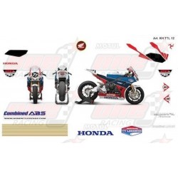 Kit déco réplica Honda TT-Legends 2012