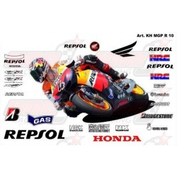 Kit déco réplica Honda Moto GP 2010 Repsol
