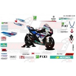 Kit déco réplica Suzuki SBK 2012