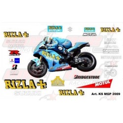 Kit déco réplica Suzuki Moto GP 2009