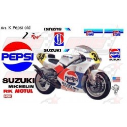 Kit déco réplica Suzuki Pepsi