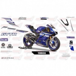 Kit déco réplica Yamaha R6 GYTR 2022