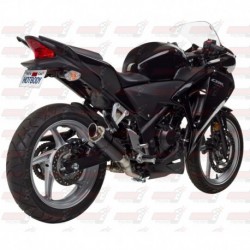 Silencieux MGP Exhaust finition Carbone pour Honda CBR250R (2011-2014)