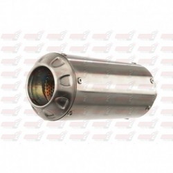 Ligne MGP Exhaust avec silencieux finition Inox position base pour Honda MSX125 Grom (2016-2017)