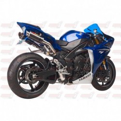 Silencieux MGP Exhaust finition Carbone pour Yamaha YZF-R1 (2009-2014)