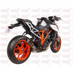 Silencieux MGP Exhaust finition Carbone pour KTM Superduke 1290R (2014-2018)