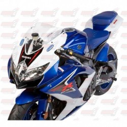 Bulle double courbures HotBodies Racing transparente pour Suzuki GSX-R600/750 (2008-2010)