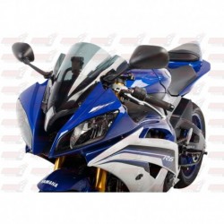 Bulle double courbures HotBodies Racing fumée pour Yamaha YZF-R6 (2008-2016)