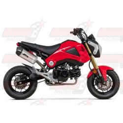 Ligne complète inox racing Yoshimura Race RS-9 FS SS-AL-CF silencieux finition Carbone/Inox pour Honda GROM (2014-2015)