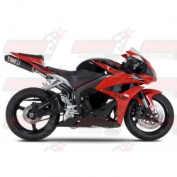 Ligne complète inox racing Yoshimura Race RS-5 FS SS-CF-CF silencieux finition Carbone pour Honda CBR600RR (2009-2017)