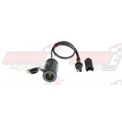 Connecteur TecMate O-6 SAE femelle / allume cigare