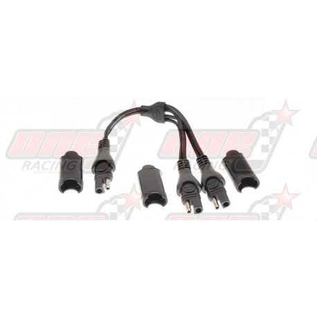 Câble dédoubleur TecMate O-15 connecteur SAE sans fusible